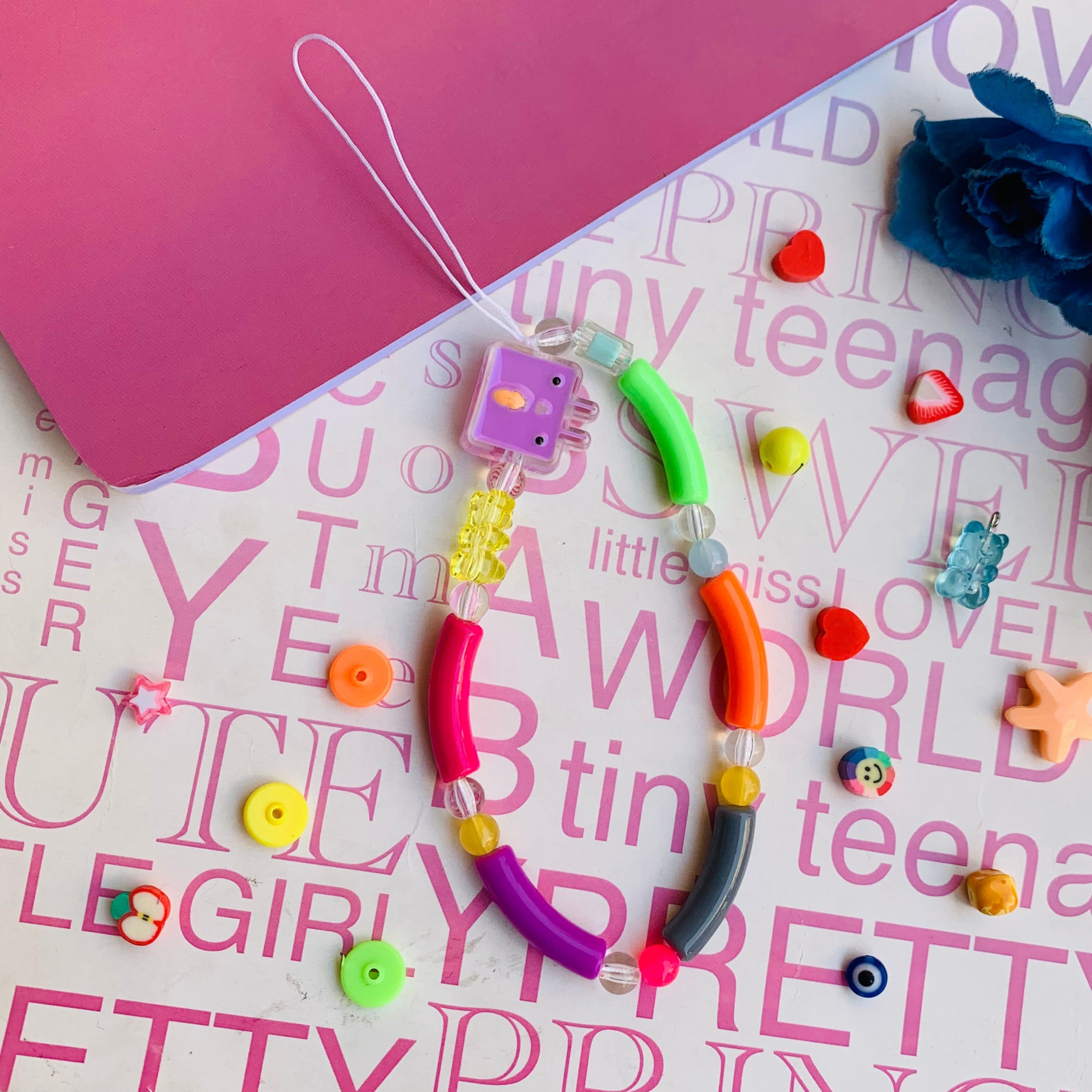 Colourful Pipe charm