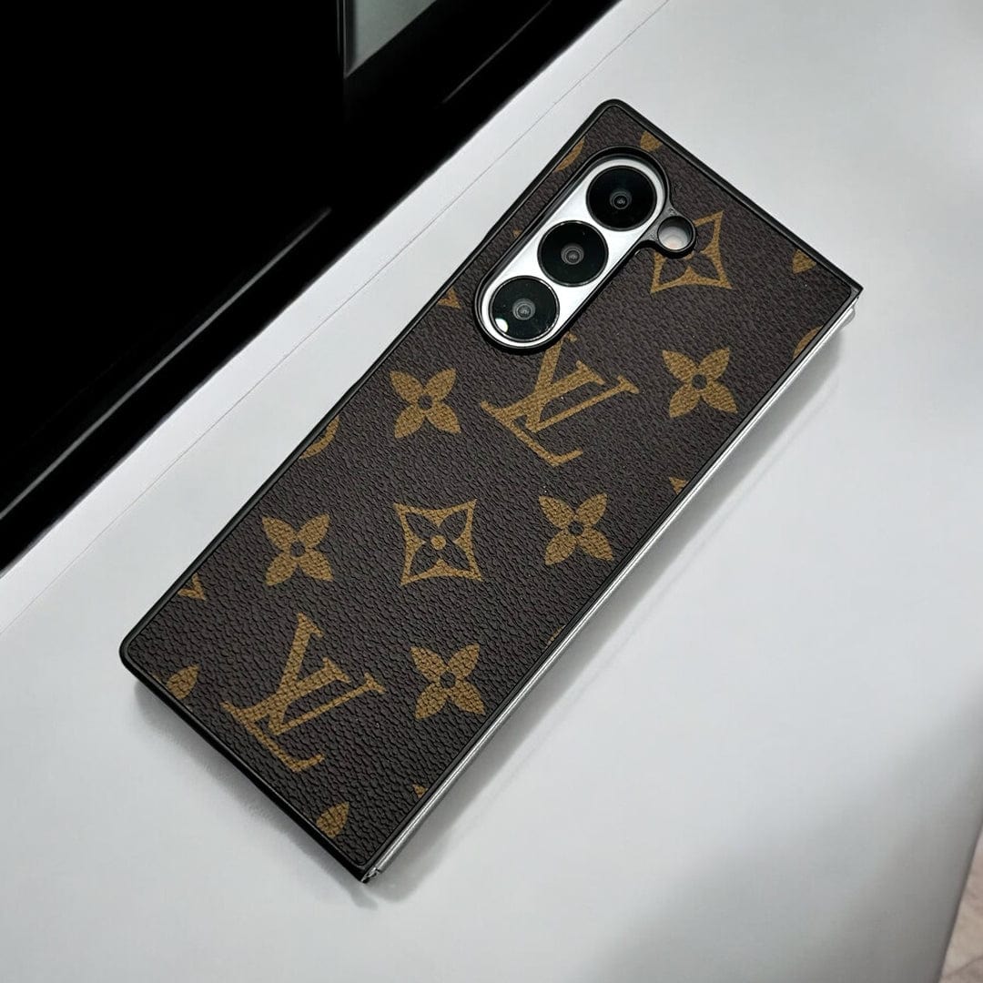 Brown Premium branded Phone Case for Z Fold Series