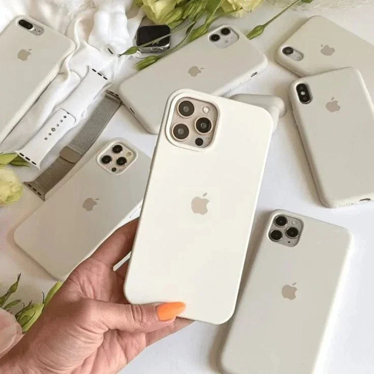 Antique White Silicon Case