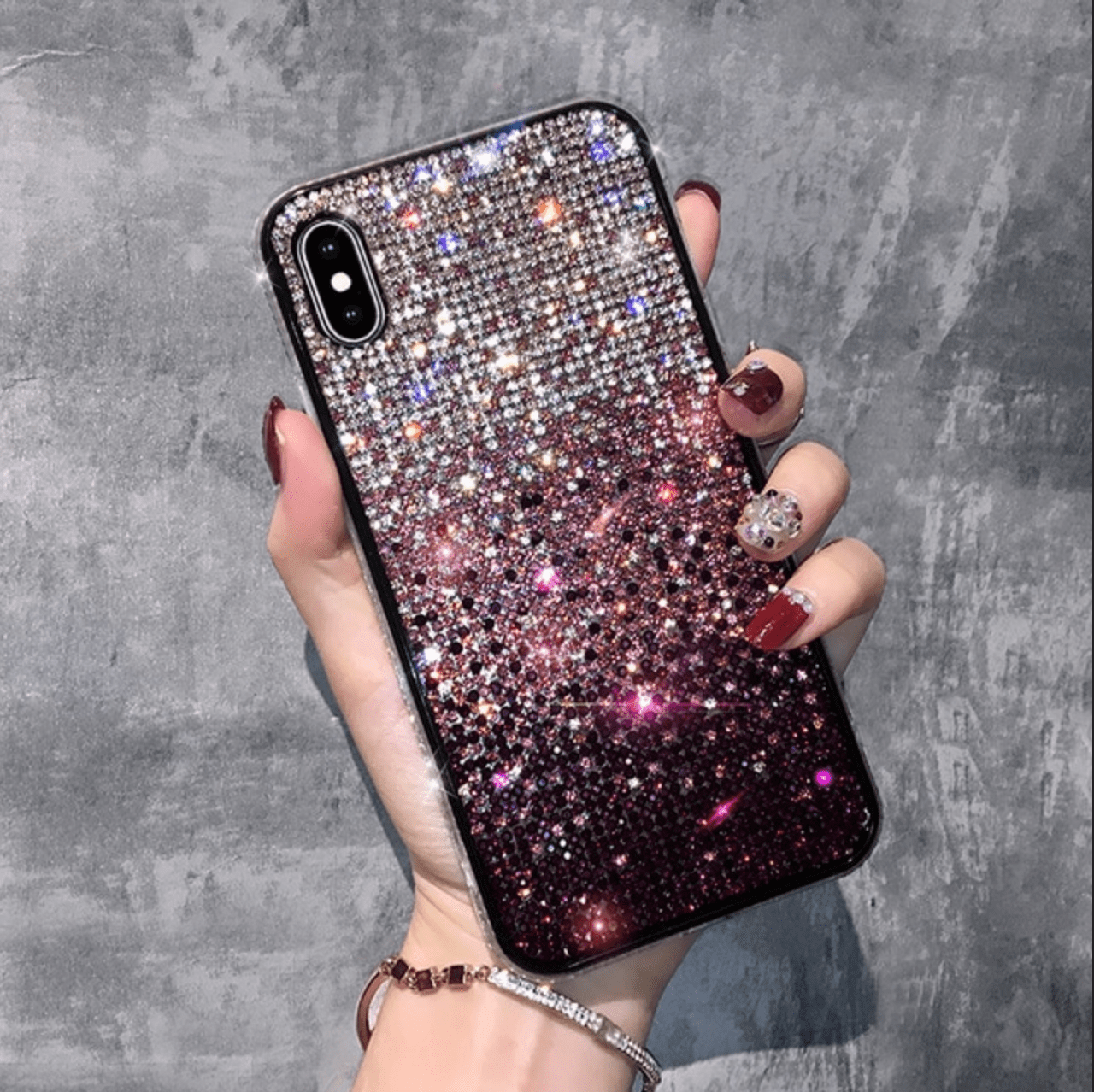 Colorful Glitter Case For Iphone