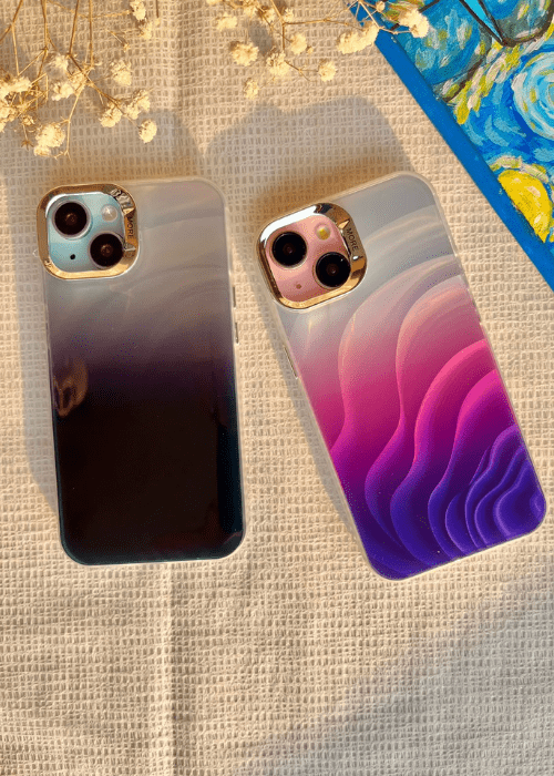Colourful Waves iPhone Case