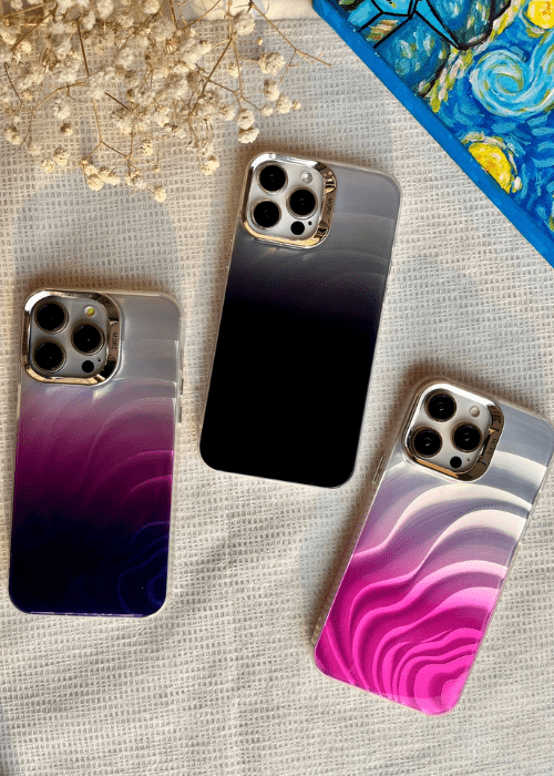 Colourful Waves iPhone Case