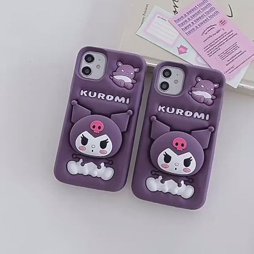 3D Kurmi Phone case With Pop Socket